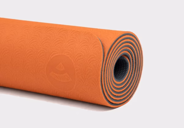 4277435256_w640_h640_4277435256.webp Коврик для йоги Bodhi Lotus Pro Orange/Anthracite