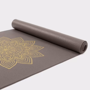 68998a965ec66775f99c545d46591a69.jpg Коврик для йоги Bodhi Rishikesh Premium Golden Mandala Grey