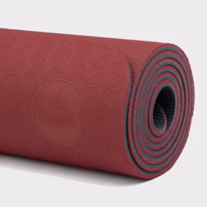 942ldr_lotus-pro-bodhi-red-anthracite-roll-min.jpg Saltea Yoga Bodhi Lotus Pro Dark Red/Anthracite