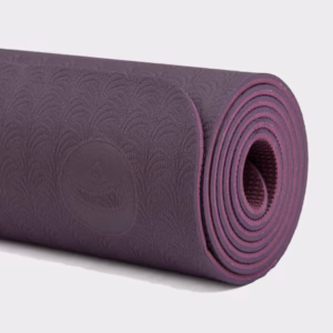 942lpa_lotus-pro_aubergine_halb_gerollt-roll-1.jpg Saltea Yoga Bodhi Lotus Pro Aubergine/Light Aubergine