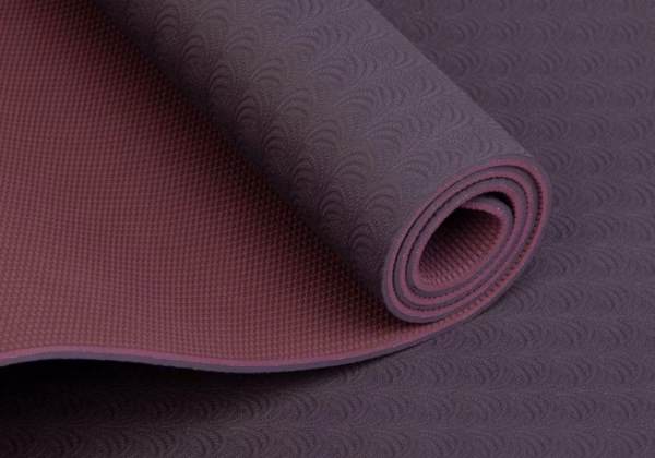 xr:d:DAFRXps9-P0:17,j:40467931471,t:22110913 Коврик для йоги Bodhi Lotus Pro Aubergine/Light Aubergine