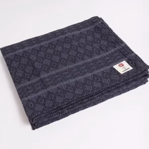 mandukacottonblanketthunder1-1.jpg Одеяло Manduka Recycled Cotton Yoga Blanket